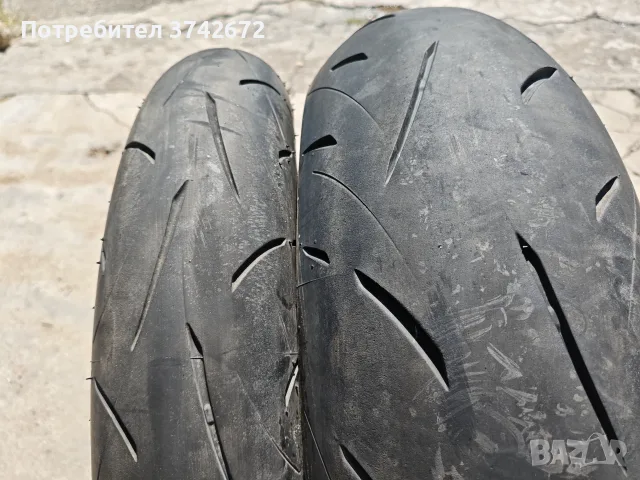 Мото гуми Michelin и Dunlop , снимка 5 - Гуми и джанти - 55705555