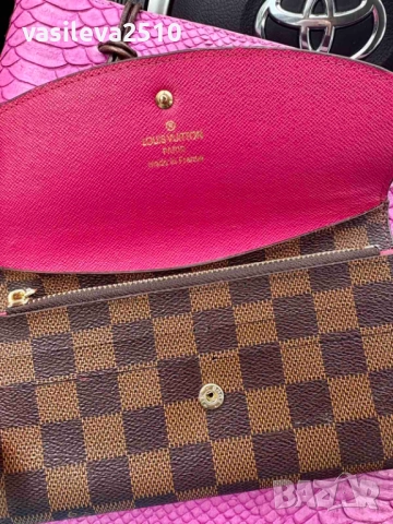 Louis Vuitton оригинално ново дамско портмоне , снимка 10 - Портфейли, портмонета - 52558961