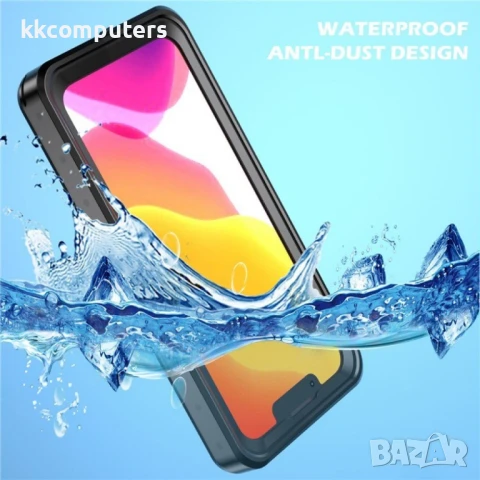 iPhone 13 mini REDPEPPER Водоустойчив / Удароустойчив Калъф + Скрийн Протектор – Черен, IP68, снимка 4 - Калъфи, кейсове - 50819266