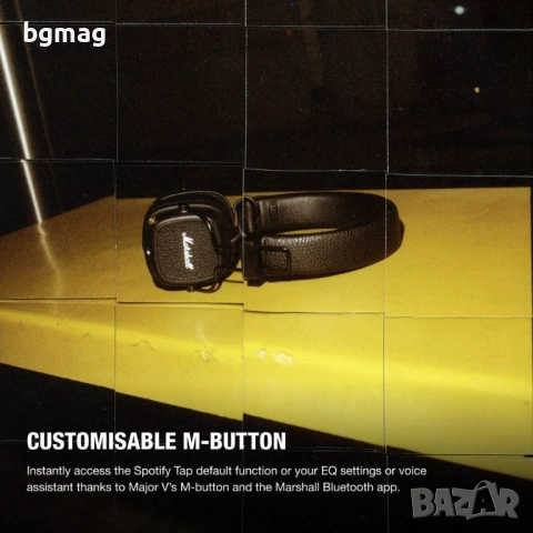 Marshall Major V On Ear безжични Bluetooth слушалки, снимка 3 - Bluetooth слушалки - 53930184