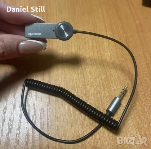 Toocki Bluetooth Aux Adapter Dongle USB To 3.5mm Jack Донгъл Кабел, снимка 2 - Аксесоари и консумативи - 41684166