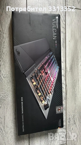Механична клавиатура Roccat Vulcan 120 AIMO RGB 