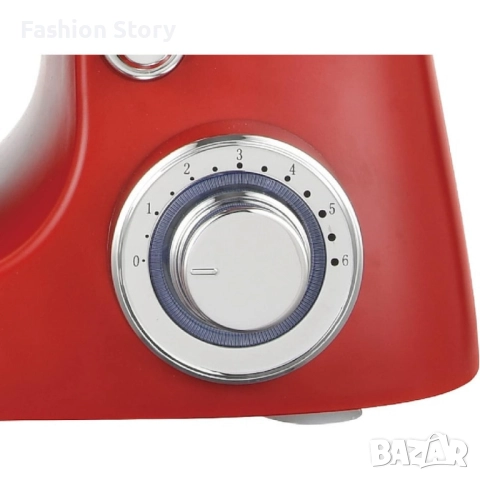 Многофункционален планетарен миксер с иноксова купа 5.5L Royalty Line RL-PKM1600, снимка 6 - Миксери - 51860539