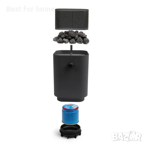 Декоративна газова камина UGAS, снимка 2 - Декорация за дома - 48356976