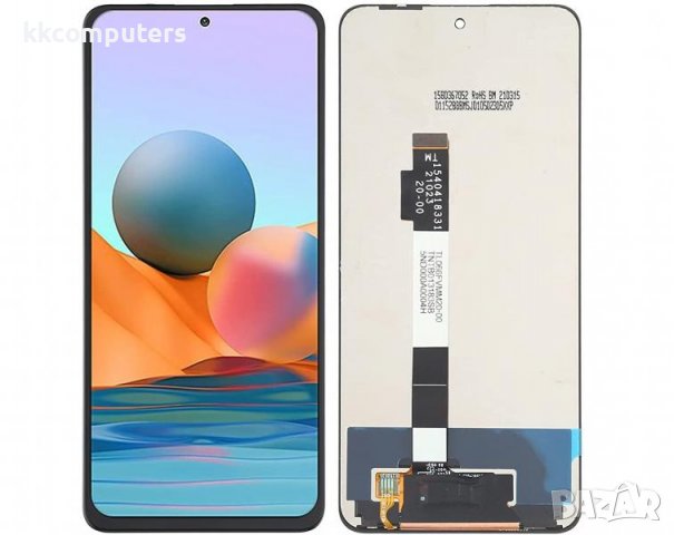 LCD Дисплей за Xiaomi Redmi Note 10 Pro 5G (2021) M2101K6GNF / Тъч скрийн / БЕЗ Рамка / Оригинал Ser
