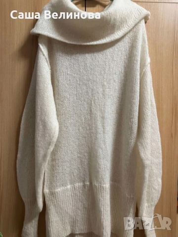 Пуловер фирмен оригинален от вълна Акага