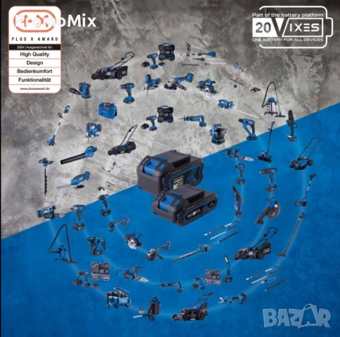 Акумулаторна батерия Scheppach IXES SBP4.0 Li-ion 20V 4Ah, снимка 3 - Други инструменти - 52463844