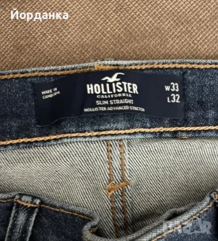 3 чифта мъжки дънки Hollister и SMOG, снимка 8 - Дънки - 48467861