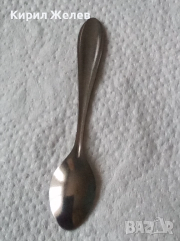 Лъжичка малка 47199, снимка 4 - Антикварни и старинни предмети - 52770416