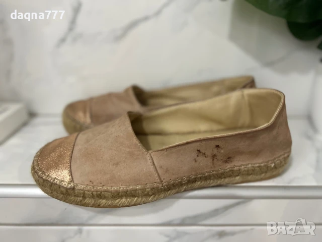 Немски еспадрили естествена кожа, снимка 9 - Дамски ежедневни обувки - 50592201