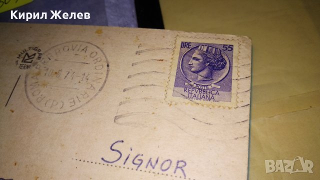 СТАРА ПОЩЕНСКА КАРТИЧКА ИТАЛИЯ РИМ ТЕМА ГРАДОВЕ ЗАБЕЛЕЖИТЕЛНОСТИ с МАРКА 33040, снимка 3 - Филателия - 38684549