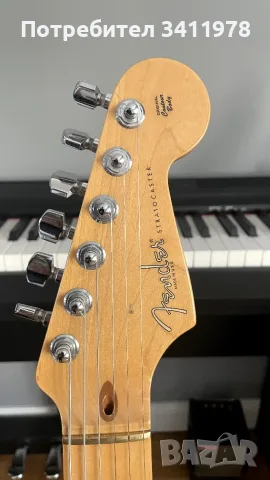 American Standard Stratocaster Olympic White (2010), снимка 2 - Китари - 56017274