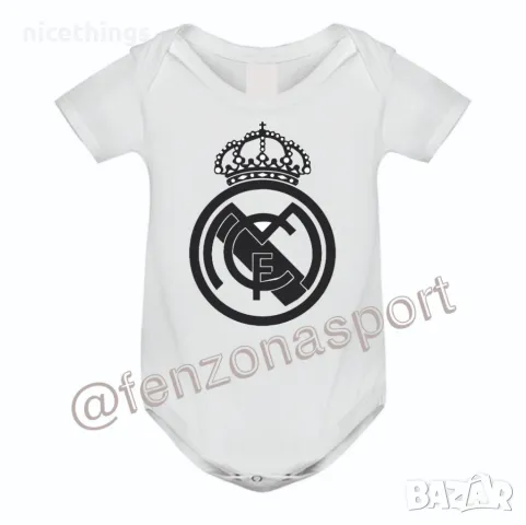 Боди на Реал Мадрид, снимка 3 - Бодита за бебе - 50335960