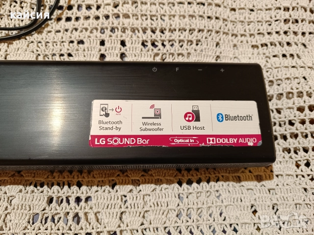 LG SJ2 Sound Bar , снимка 2 - Аудиосистеми - 52915887