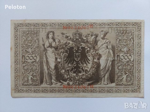 1000 марки от 1910, снимка 2 - Нумизматика и бонистика - 40456481