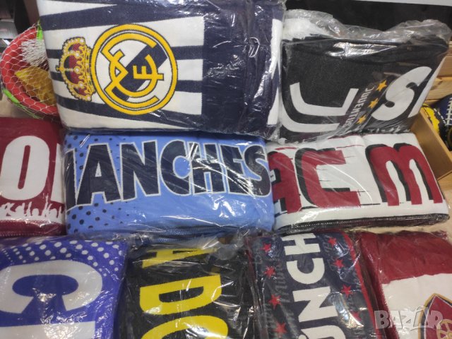 Футболни шалове, плетени, висококачествена материя и бродерии. Произведени в Турция., снимка 16 - Футбол - 37241845