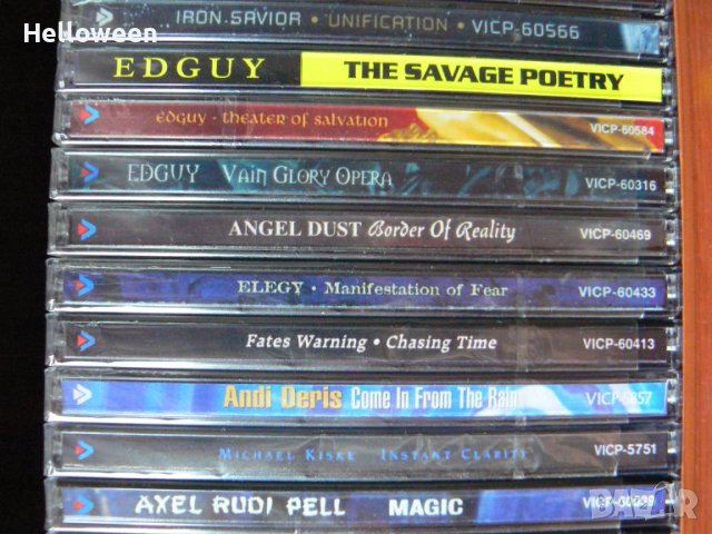 Японски CD- Helloween,Running Wild,Symphony X- Japan CD, снимка 15 - CD дискове - 42467553