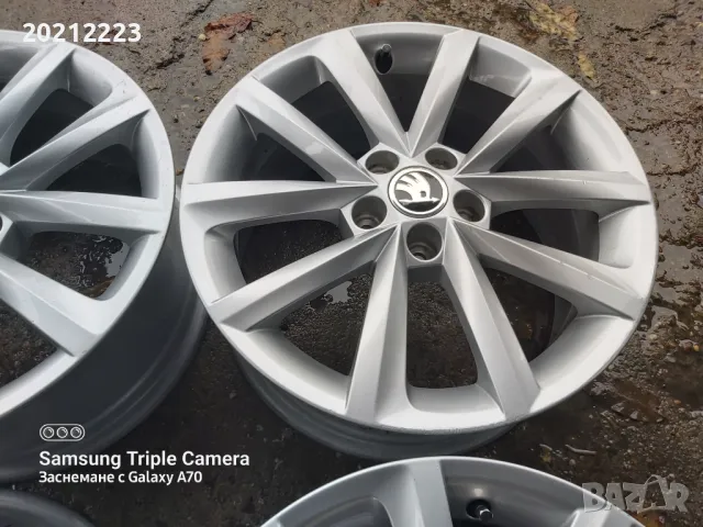 4 броя алуминиеви джанти за Skoda Fabia 16, снимка 8 - Гуми и джанти - 47925424
