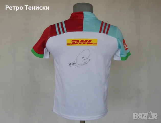 Тениска adidas — Унисекс размер M Синьо, снимка 2 - Други спортове - 56319278
