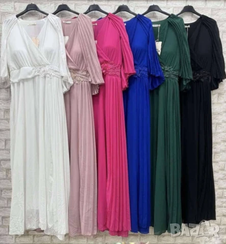 ⚜️Дълъг модел официални рокли от шифон  