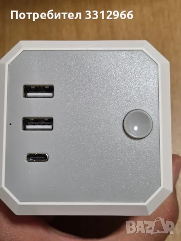 Мултифункционален контакт Cube разполага с USB порт и максимално напрежение от 250V, снимка 2 - Друга електроника - 56024462