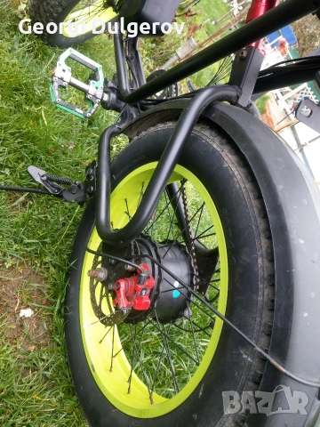 Електрическо колело с дебели гуми, снимка 7 - Велосипеди - 54088530