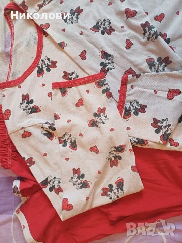 Българска пижама размер 40 ,мини маус, снимка 2 - Детски пижами - 48998126