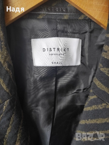 Дамско сако Distrikt Norrebro, снимка 4 - Сака - 52400936