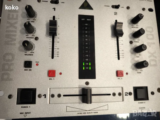Dj mixer Behringer пулт миксер смесител маш пулт 