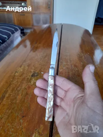 Стар джобен нож,ножче,ножка #114, снимка 5 - Други ценни предмети - 50422873