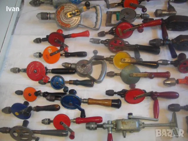 КОЛЕКЦИЯ 33 БРОЯ СТАРО КАЧЕСТВО РЪЧНА БОРМАШИНА ДРЕЛКА МАТКАП РАЗЛИЧНИ ГДР ФРГ САЩ НРБ СССР ENGLAND, снимка 2 - Бормашини - 48296595