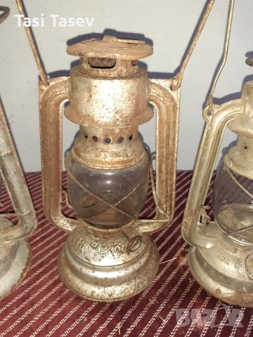 Стари газови фенери и лампи, снимка 4 - Други стоки за дома - 52865544