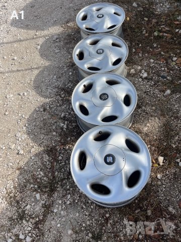 Алуминиеви джанти 15 ц. 5х112, снимка 2 - Гуми и джанти - 42890169