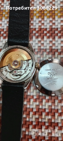 автоматичен часовник doxa,каса 33 милиметра , снимка 3 - Мъжки - 52018459