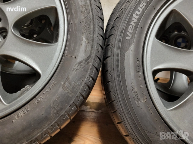джанти 16" 5х120 BMW летни гуми 205/55/16, снимка 13 - Гуми и джанти - 54048237