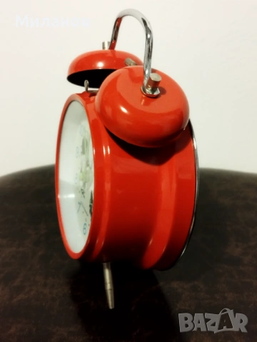 Стар анимиран будилник, настолен часовник, снимка 7 - Антикварни и старинни предмети - 54212880