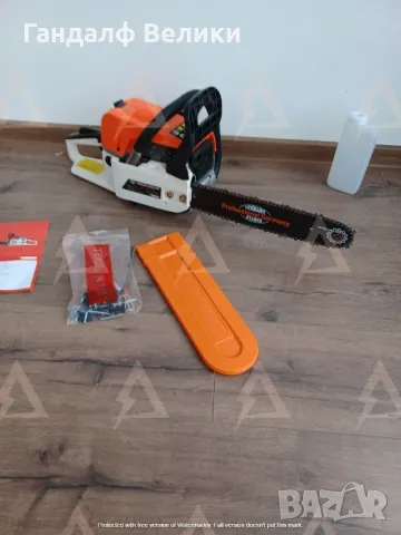 Бензинова Резачка Vermark Starke 52куб. См, снимка 6 - Градинска техника - 49811145