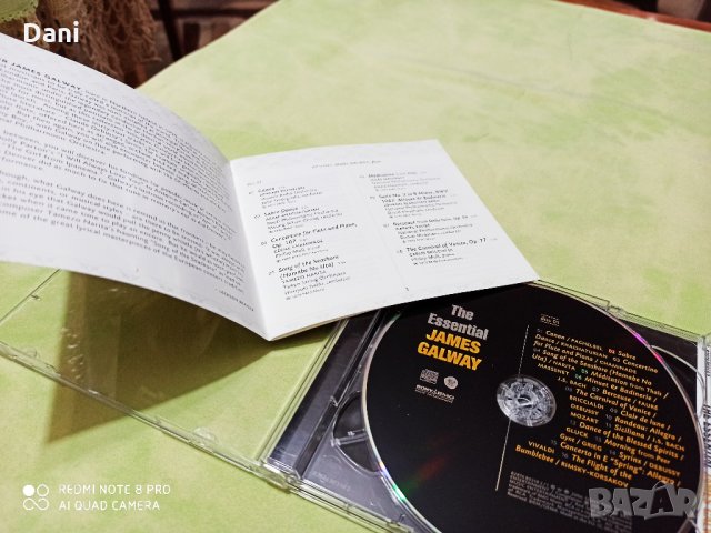 2СД James Galway ‎– The Essential James Galway, снимка 3 - CD дискове - 29109942