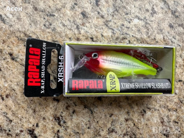 Воблери Rapala X-rap Shad 6 и X-rap Shad Shallow 6, снимка 7 - Такъми - 50469877