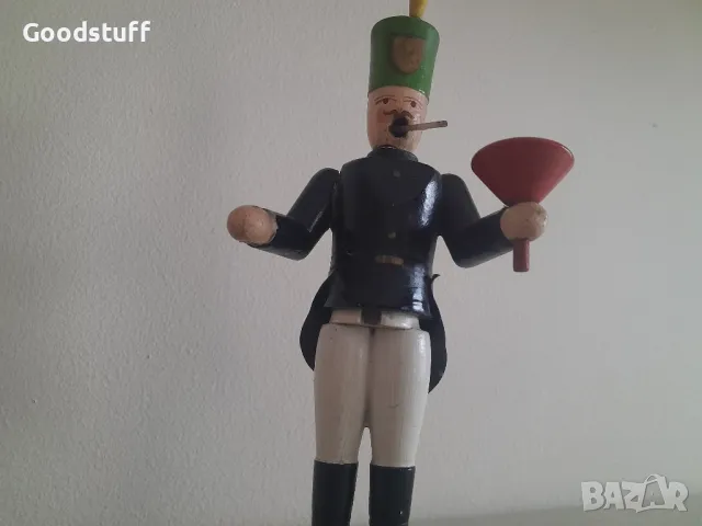 Свещник, немски войник, дървен, фигура,

, снимка 5 - Антикварни и старинни предмети - 48652465