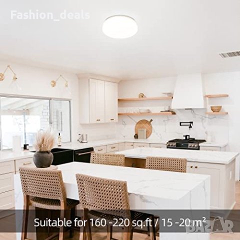 Нова LED лампа за таван 15W Осветление за баня спалня кухня коридор хол, снимка 6 - Лампи за таван - 40578771