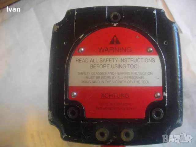 ГОЛЯМ СТРОИТЕЛЕН ПНЕВМАТИЧЕН ТАКЕР ЗА СКОБИ 65-120мм ПРОМИШЛЕН ИНДУСТРИАЛЕН HAUBOLD НЕМСКИ 6,0 кг, снимка 11 - Други инструменти - 50170067