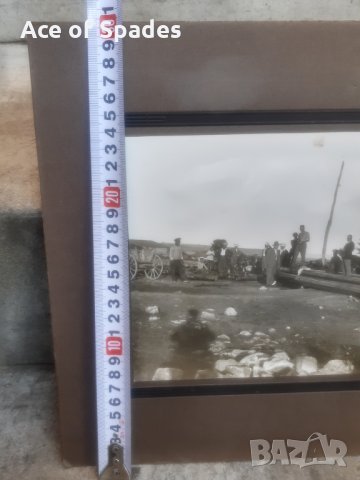 Стара Снимка на Картон 34/30 см. (3), снимка 6 - Антикварни и старинни предмети - 30794268