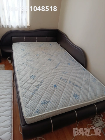 Легло - Приста 120/200 + матрак с механизъм, снимка 2 - Спални и легла - 54146697