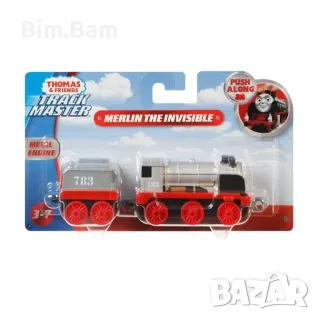 Оригинално влакче с вагон Thomas & Friends - MERLIN THE INVISIBLE