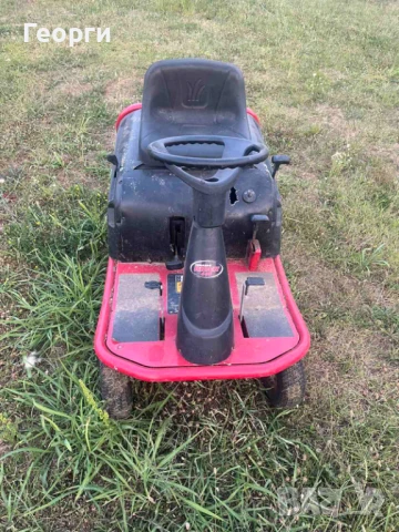 тракторна косачка Rider 60E, с мотор Briggs & Stratton 850,  190 куб.м., снимка 2 - Градинска техника - 50814355