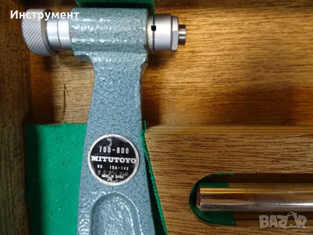 Микрометър Mitutoyo 104-146 OMC-800 outside micrometer 700-800mm, снимка 3 - Други инструменти - 56129393