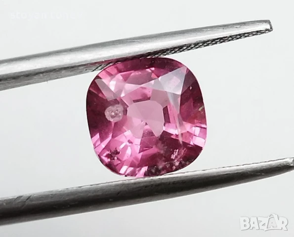 Изключителен шпинел в интензивен розов цвят и тегло 1.71кт.! Нов!, снимка 2 - Други - 47509333