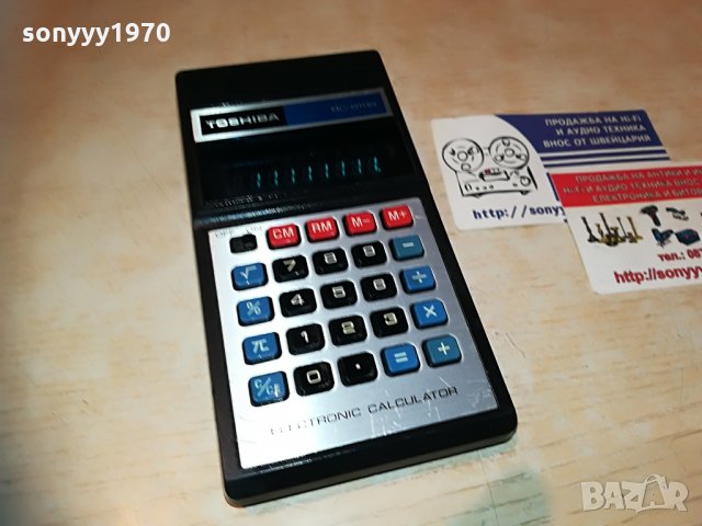 toshiba calculator-внос switzerland, снимка 1 - Работни компютри - 29770967