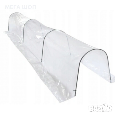 Мини оранжерия - сгъваема, практична и идеална за всеки градинар  - 1.8 х 10м, снимка 3 - Оранжерии - 53879226